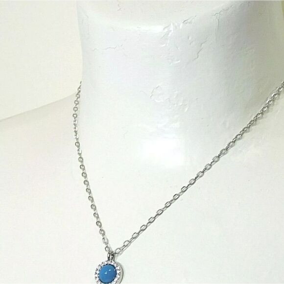 Lia Sophia "CANDY DOTS" Pendant Necklace, Cut Crystals, 16-19", NWT - Picture 3 of 6